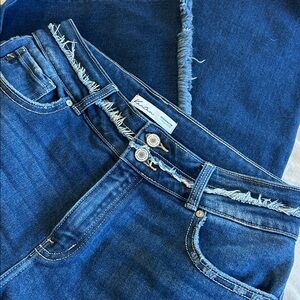 KanCan Dark Indigo Flare Jeans, size 30